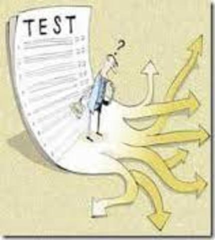 Término test mental o psicológico.