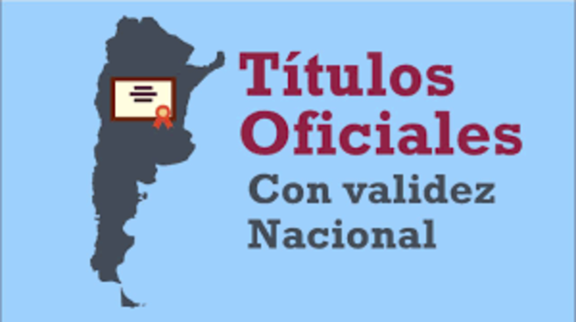 Reconocimiento oficial y validez Nacional