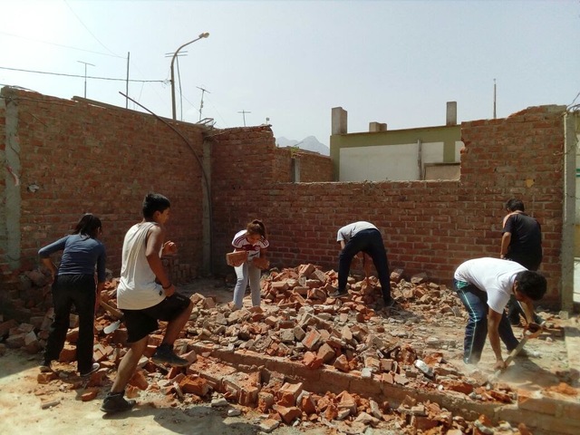 Remodelacion de aulas en el milagro