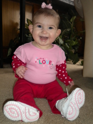 my little sister was born