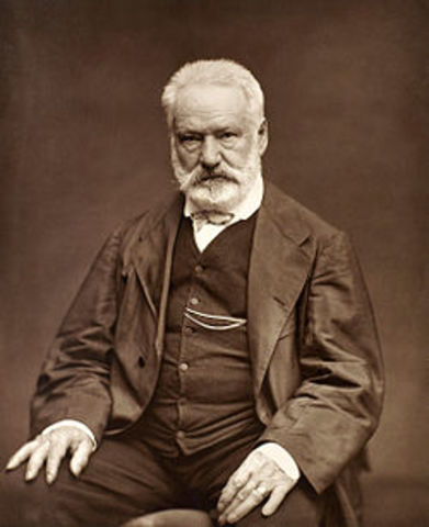 Victor Hugo escribe "Los Miserables"