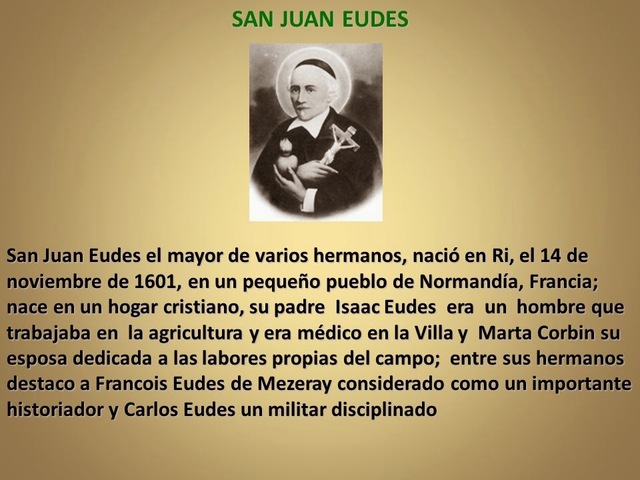 Vida inicial de San Juan Eudes