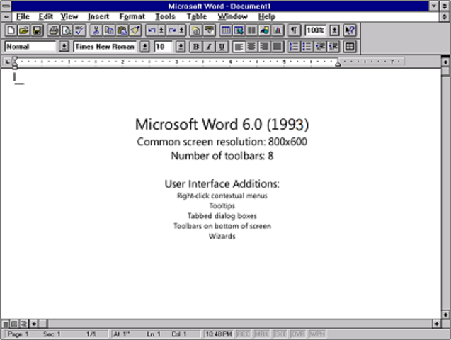 WORD 6.0