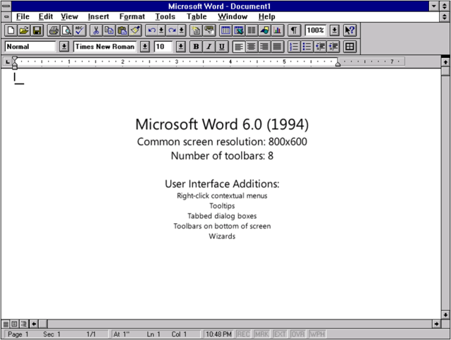 Word 6.0