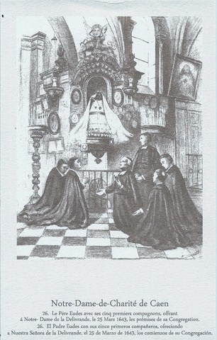 SAN JUAN EUDES FUNDA SU PRIMER SEMINARIO.