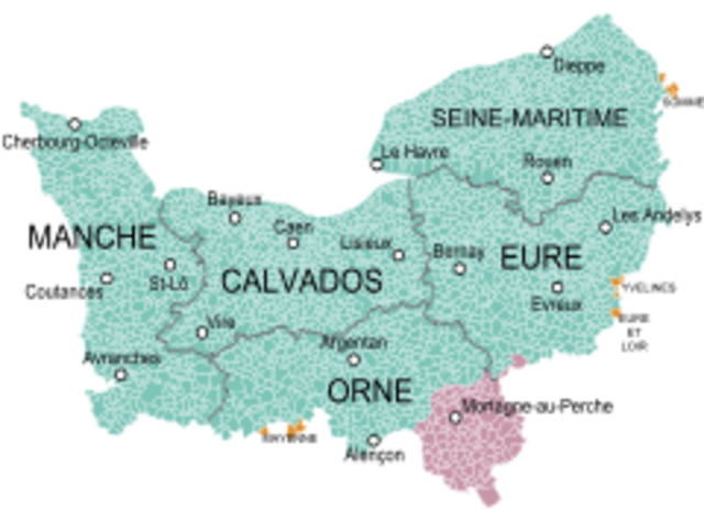 Recibe candidatos de toda Normandía  para la congregacion