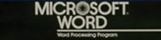 Primera versión de Word (2/2)