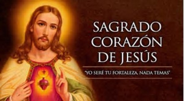 PRIMERA CELEBRACION DE MISA CORAZON DE JESÚS