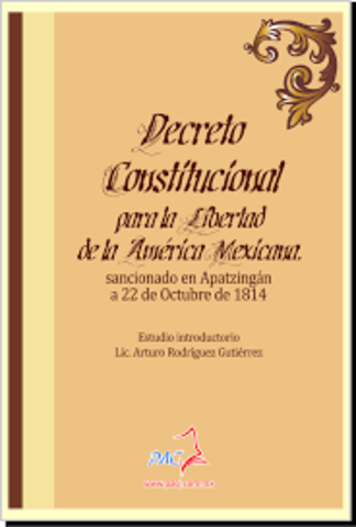 Decreto constitucional de la América mexicana