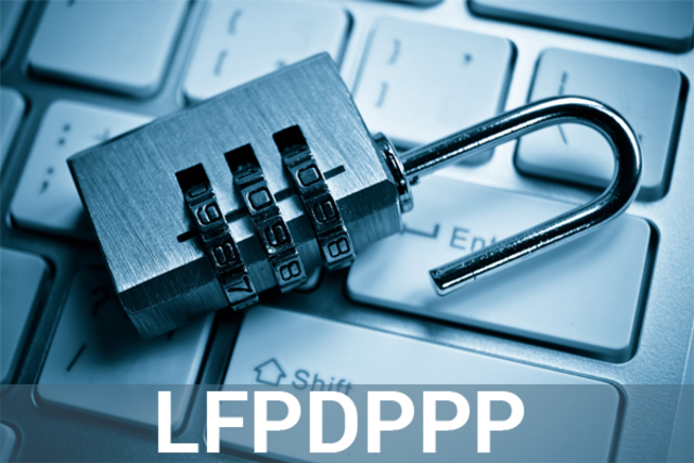 Ley Federal de Protección de Datos Personales en posesión de los Particulares (LFPDPPP).