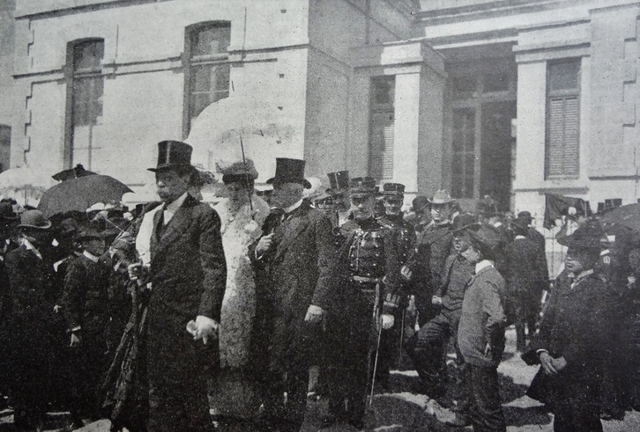 La inauguración del Hospital General de México