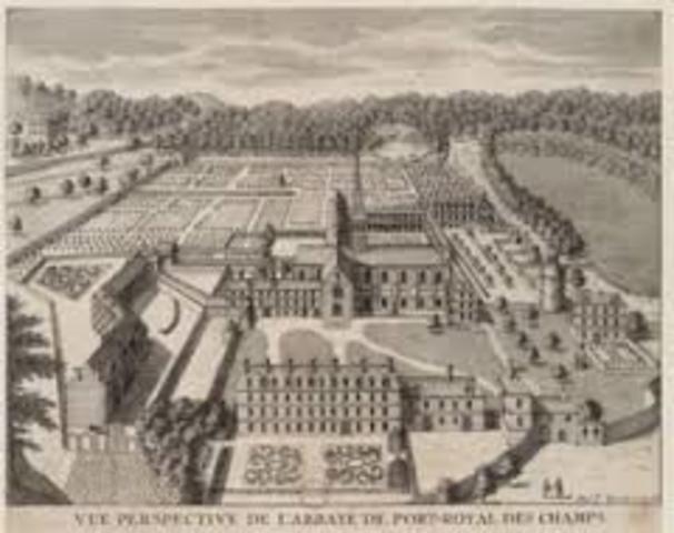 la instalación de la abalia en pariz