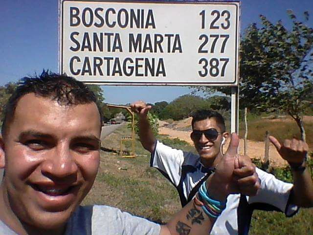 paseo a santa marta con mi hermano