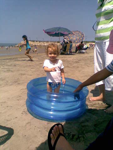 1era vez en la Playa