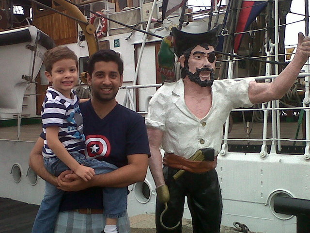 1era vez en el barco Pirata