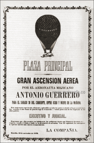 Exhibición en el Parque Berrío de Medellin