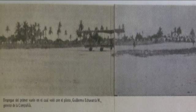 Primer vuelo Carga y Correo