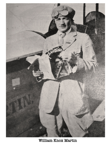 Knox Martin adquiere un avión Curtis Standard