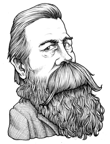 La aparición de un campo autónomo: Morgan y Engels