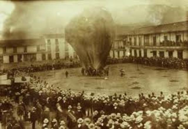 Espectáculo en la Plaza Mayor de Medellin