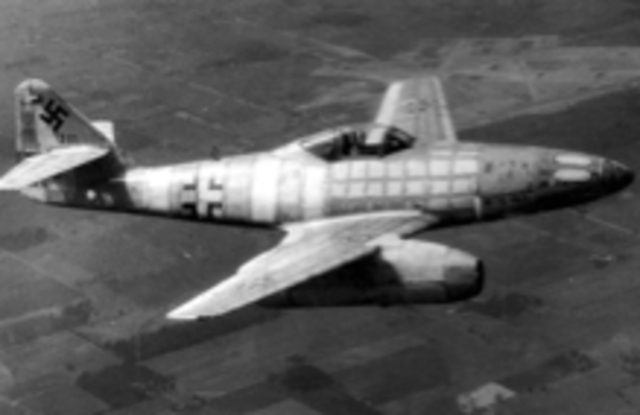 Primer Avión a Reacción en combate.