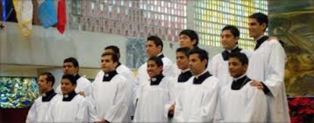 PRIMEROS CANDIDATOS DEL SEMINARIO