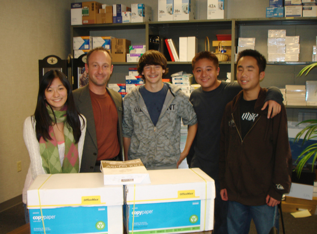 CUTE! Donates More Than 10,000 Sheets of Paper to AHS