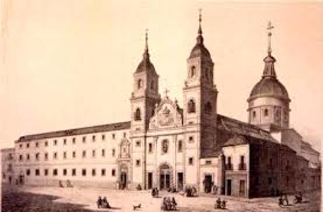 Inicio su vida como novicio