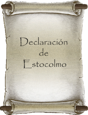 DECLARACIÓN DE ESTOCOLMO SOBRE EL MEDIO AMBIENTE HUMANO