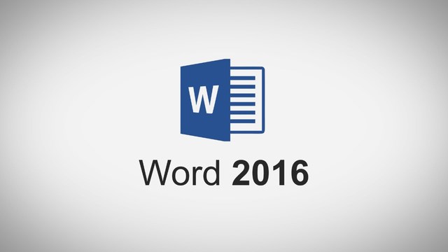 Microsoft Word 2016