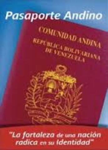 El uso del Pasaporte Andino se hace realidad en los 4 países de la CAN cuando Colombia comienza a expedir este documento con características similares a los de Bolivia, Ecuador y Perú.