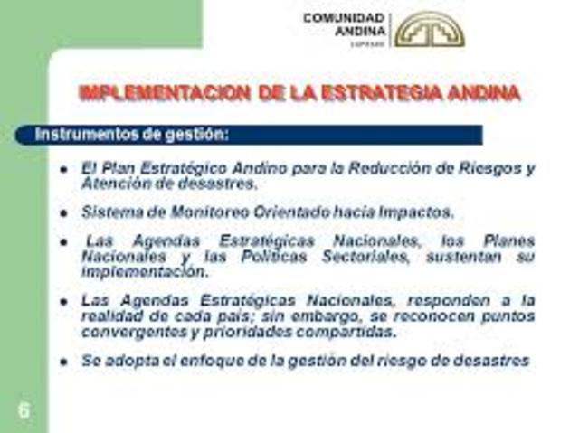 Se aprueba el Plan de Implementación de la Agenda Estratégica Andina.