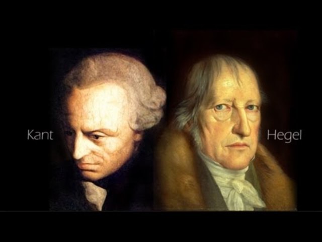 IMMANUAEL KANT (1724-1804) Y HEGEL (1770-1831)