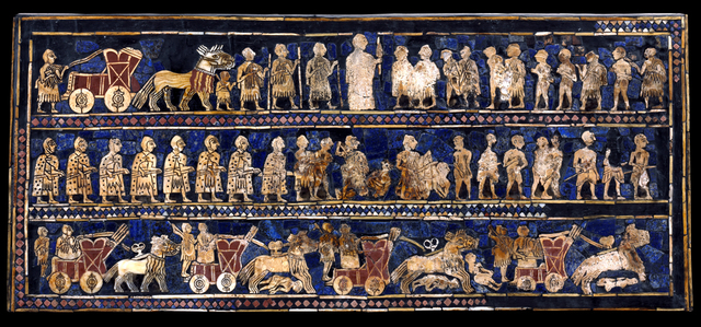 Standard of Ur from the Royal Tombs at Ur