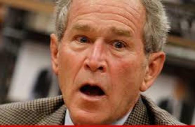George W. Bush was elected president