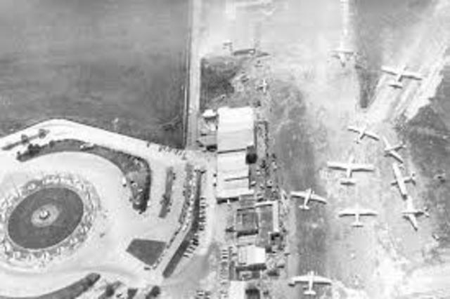 Primera infraestructura aeroportuaria