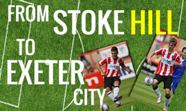 ... and went to Stoke Hill Junior.