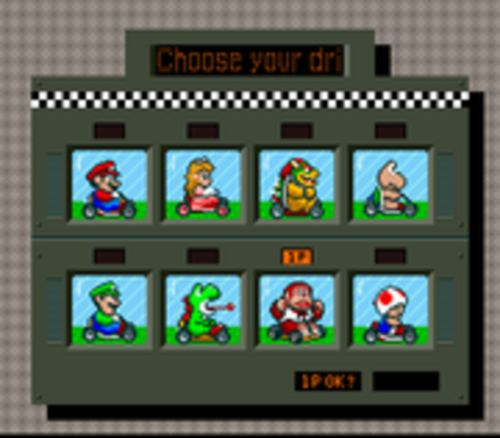 SUPER MARIO KART