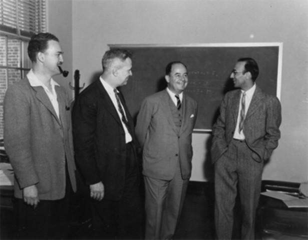 Church, Kleene, Turing y Post