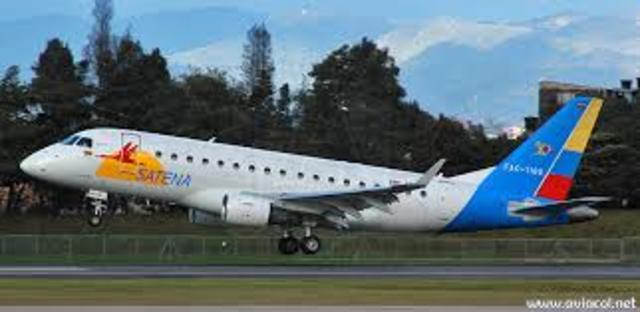 Satena como transporte de pasajeros