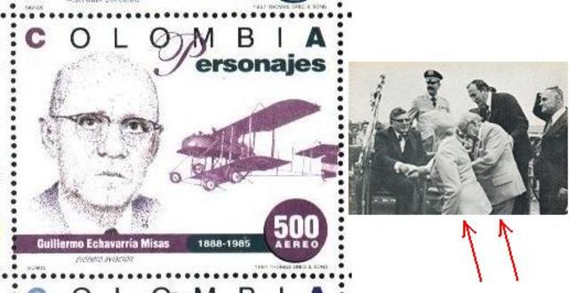 Guillermo Echavarria fundo en Medellin la primera compañia de aviacion comercial, llamada Compañia Comercial de Navegacion Aerea