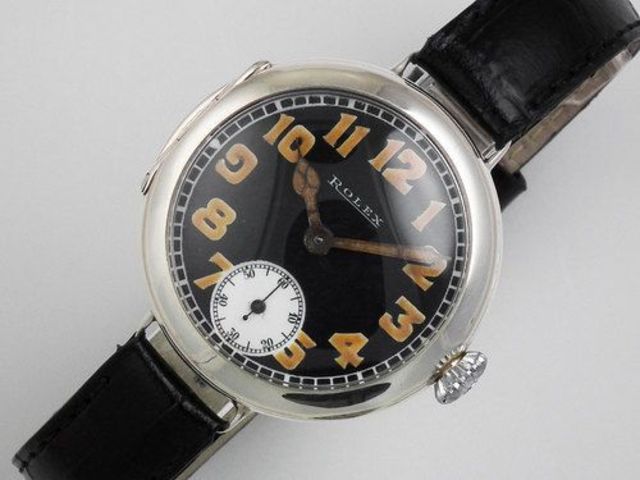 The Rolex company starts making wrist watches