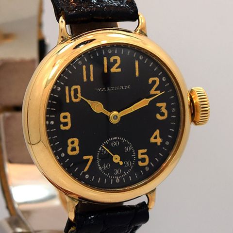 The military starts wearing the wrist watch