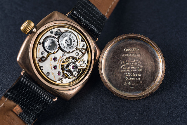 The first water resistant wrist watch.