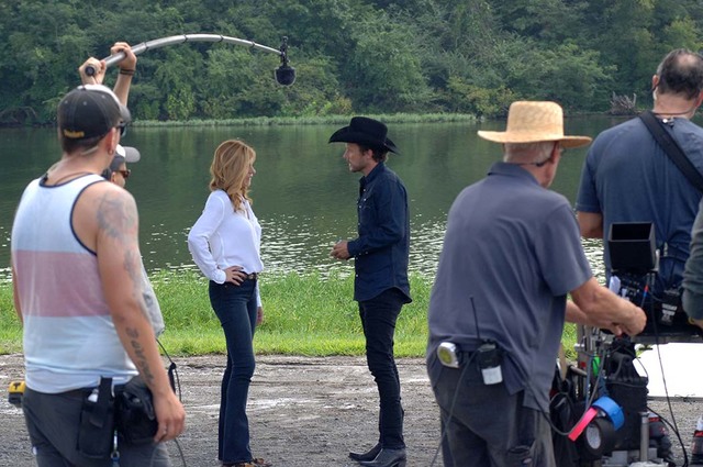 Hit show 'Nashville' films at Old Hickory Lake