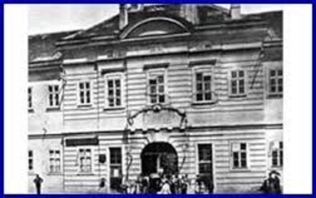 INICIA A TRABAJAR EN EL HOSPITAL DE VIENA