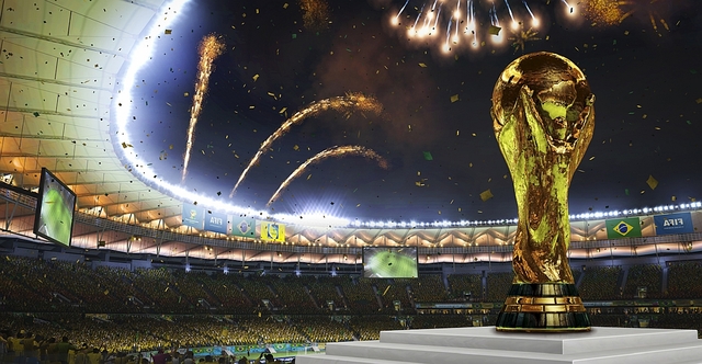 As 14h20, iniciou-se a Cerimônia de Encerramento da Copa.