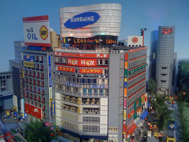 las maquetas en lego