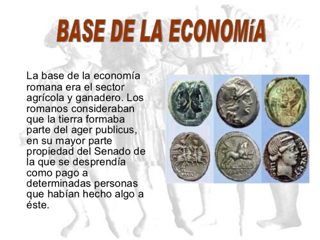 economía del imperio romano