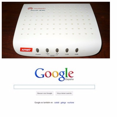 Instalación de Internet en mi casa, uso de buscadores.